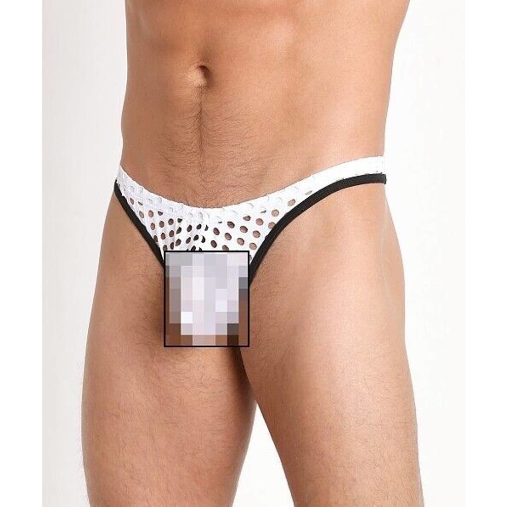 Tulio Shotgun Mesh Power Pouch Thong - Small